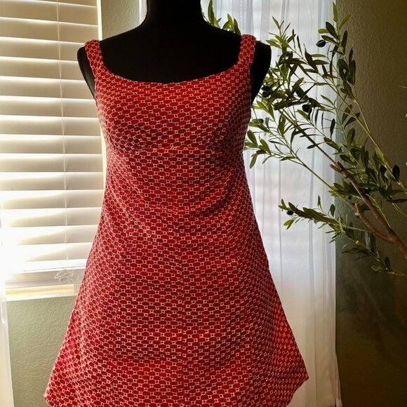 Free People Women's Red Berry Kiss Mini Dress (NWT) - Picture 7 of 12